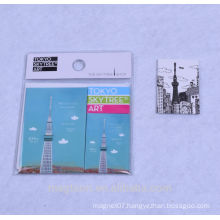 2015 best-selling japan Tokyo tower design souvenir metal fridge magnet